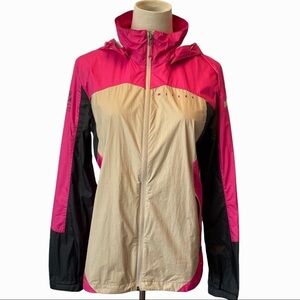 Millet  Ladies Unlined Tan, Black, Pink Jacket